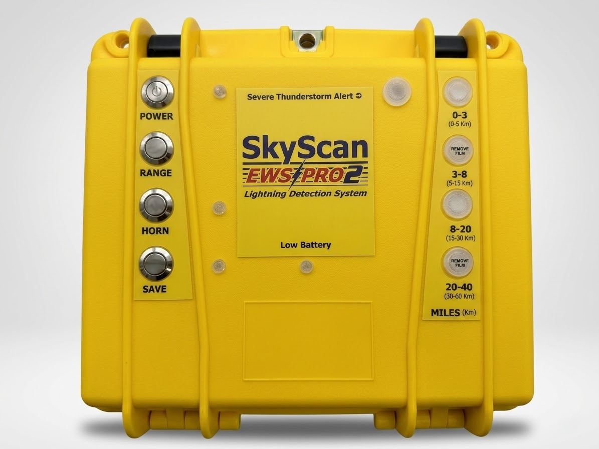 SkyScan EWS-PRO 2 Lightning Detector & Warning Device